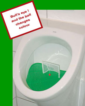 football urinal